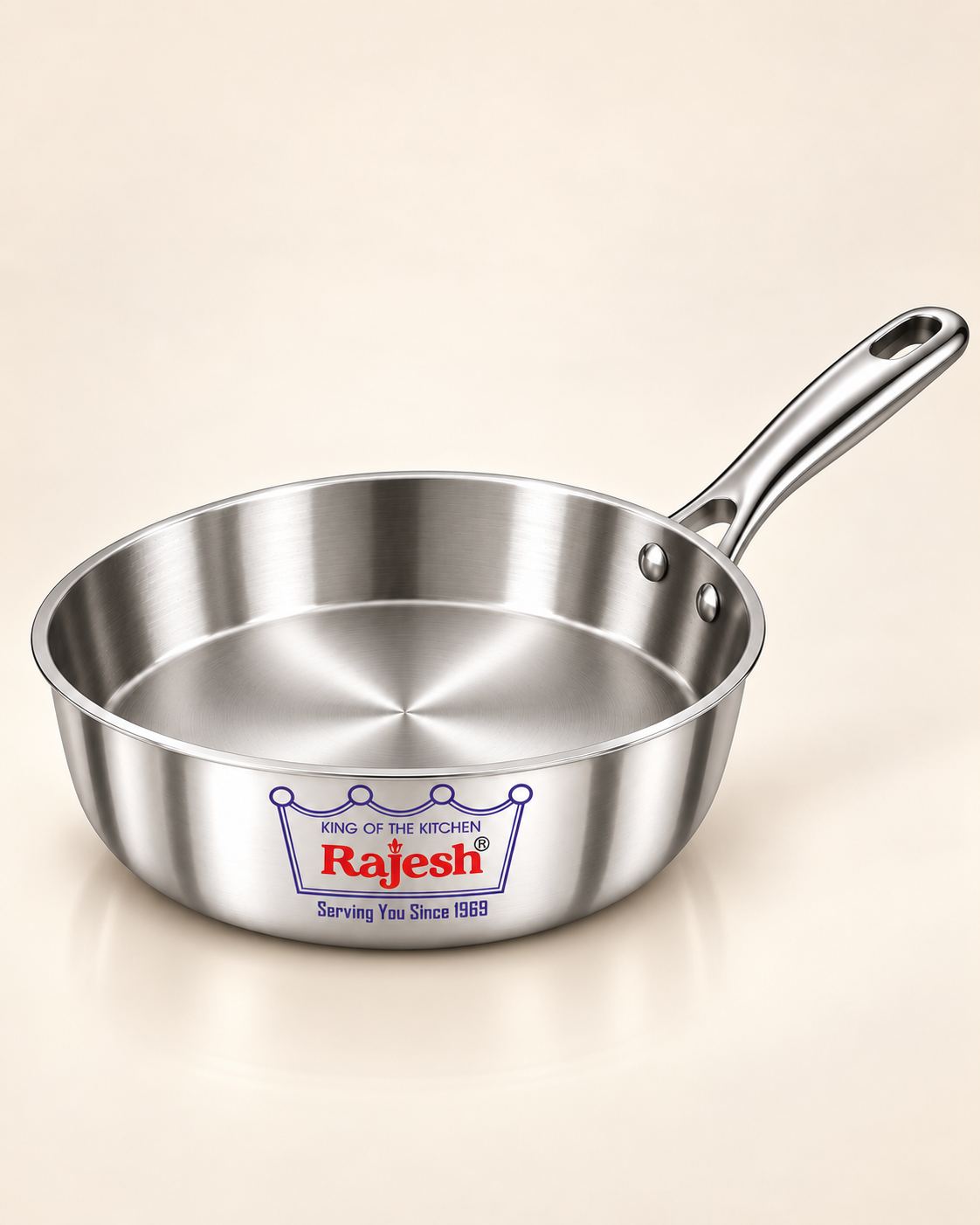 Triply Fry Pan (2.5 mm)